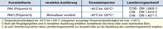 Sicherungsringe